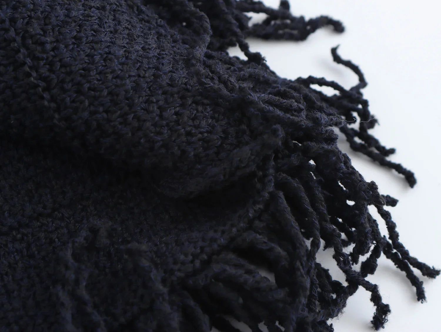 Women's Spring Tassel Plaid Lapel Knitted Jacket with Long Sleeves and High Waisted Knitted Skirt Set