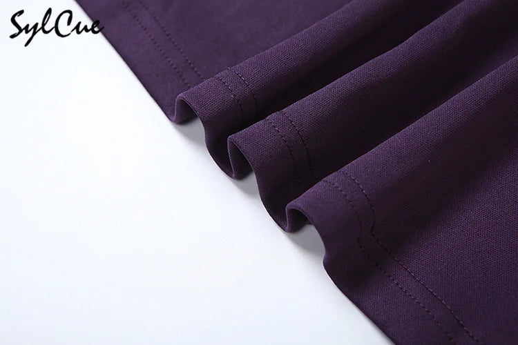 Elegant Long Sleeve Party Dress For Women Solid Color