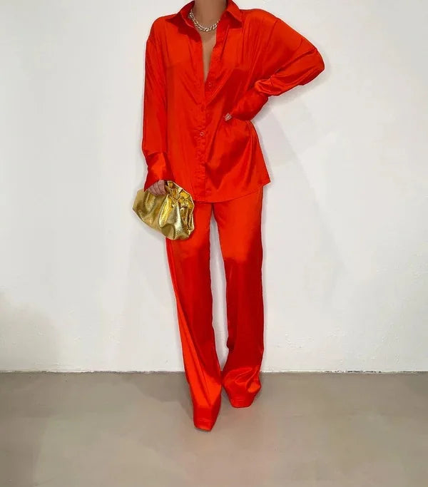 Fashionable Multi-Color Casual Loose Fit N Suit Set for Effortless Style