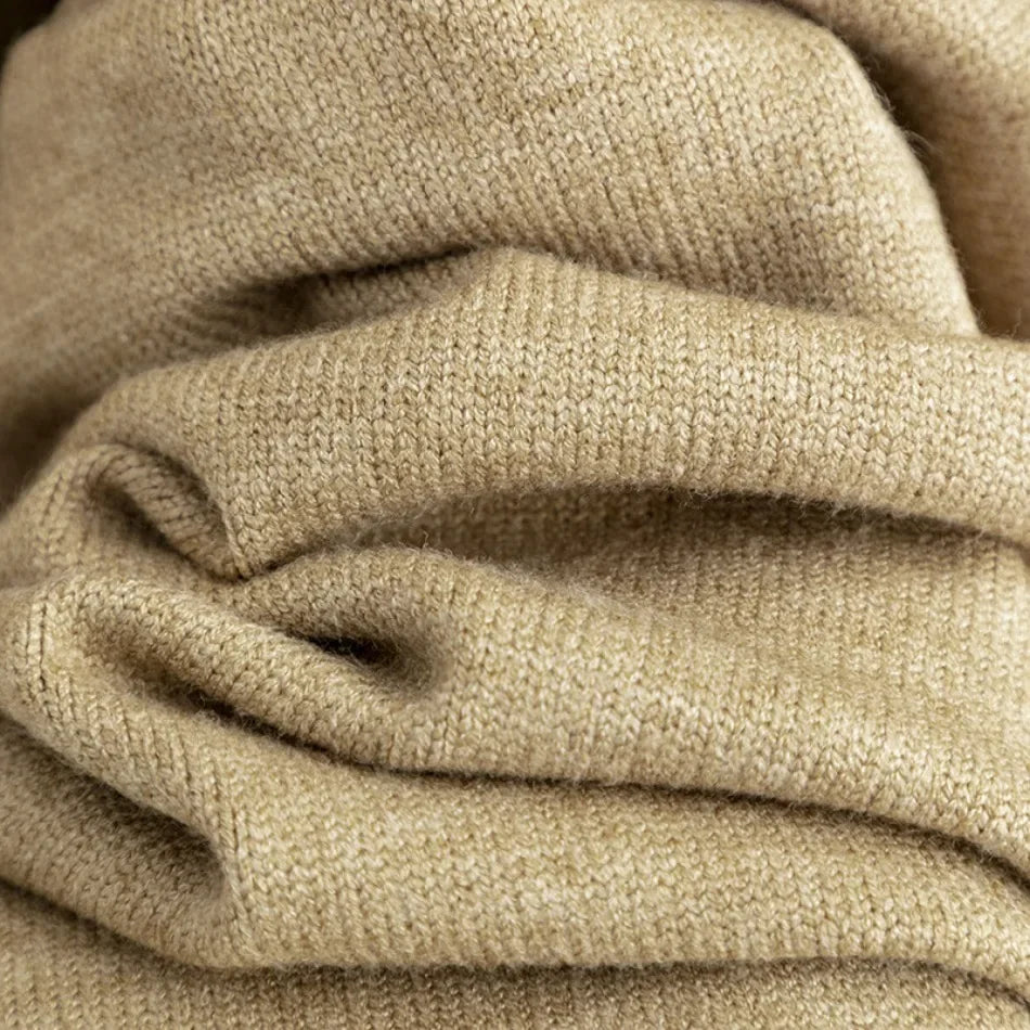 Casual Knitted Two Piece Set for Women Featuring Loose Sweater and Wide Leg Pants