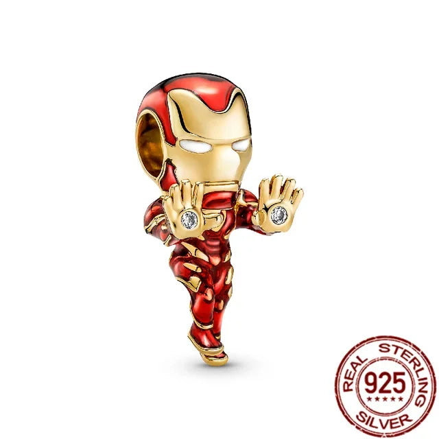 925 Sterling Silver Disney Pendant Beads for DIY Bracelets Perfect Women's Fashion Gift