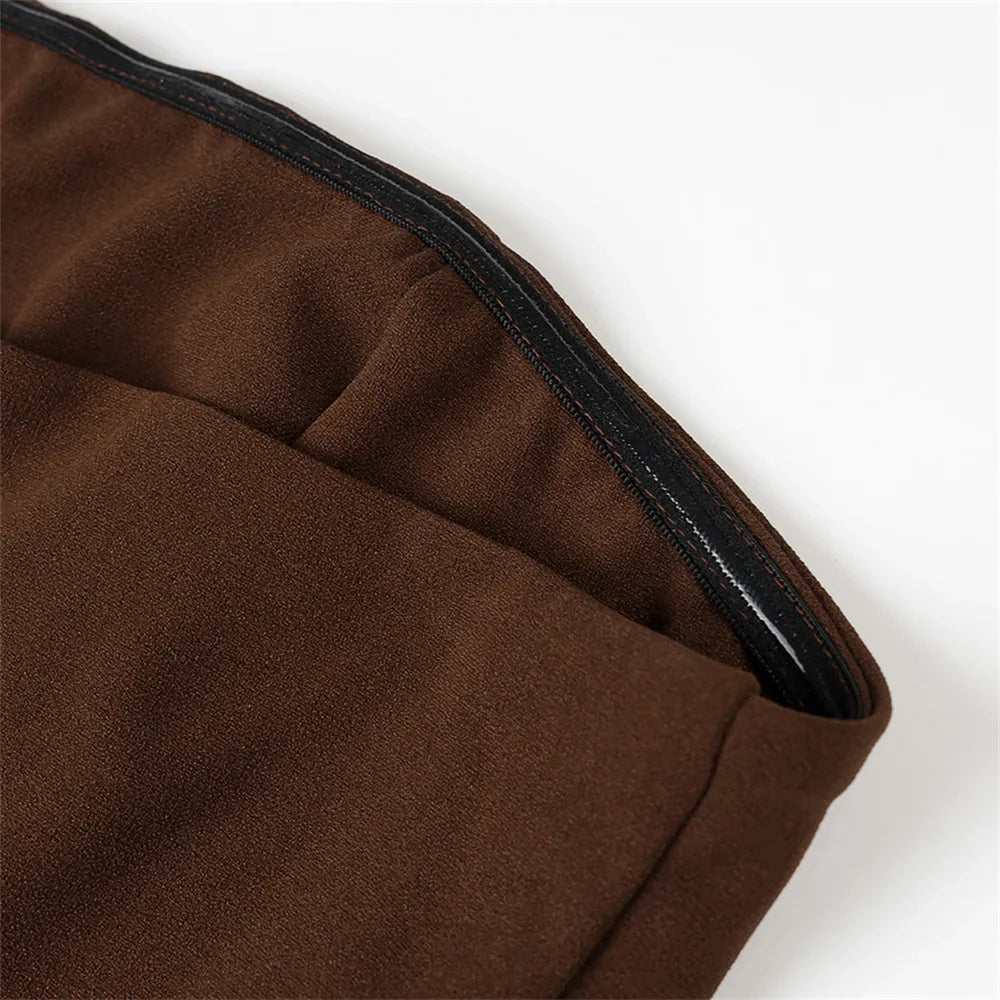 Strapless Mesh Patchwork Dress For Women Spring Summer