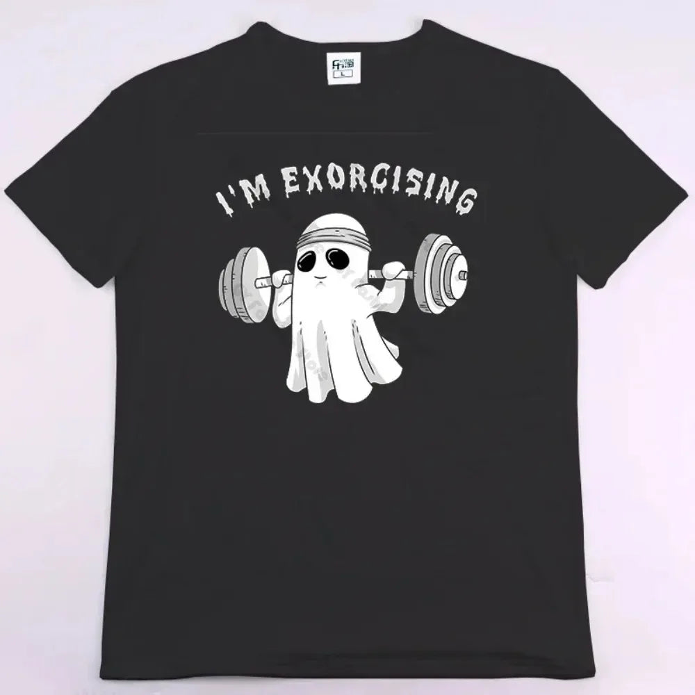 Buns of Steel Funny Gym Rat Bodybuilding Oversized T Shirt for Men Casual Short Sleeve Fitness Apparel