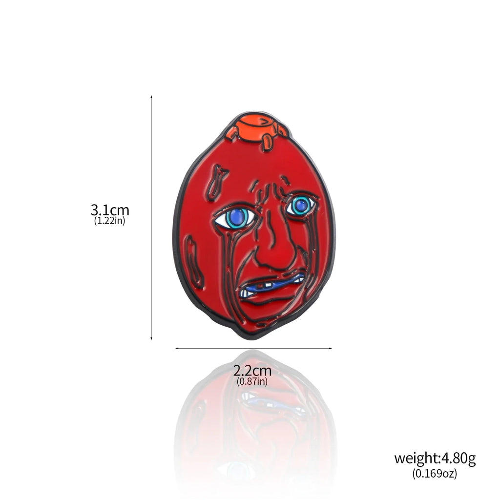 Anime Red Skull Keychain Berserk Warrior Griffith Guts Keyring Cosplay Prop Gift for Men and Women