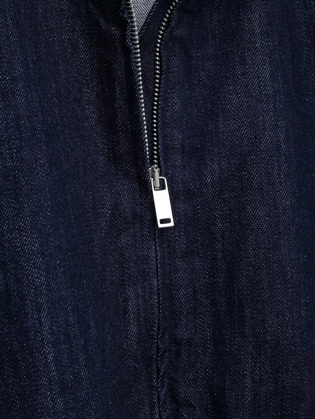 Women High Street Denim Set with Side Stripe Zipper Jacket and Lace-Up Pants for Casual Spring Fashion