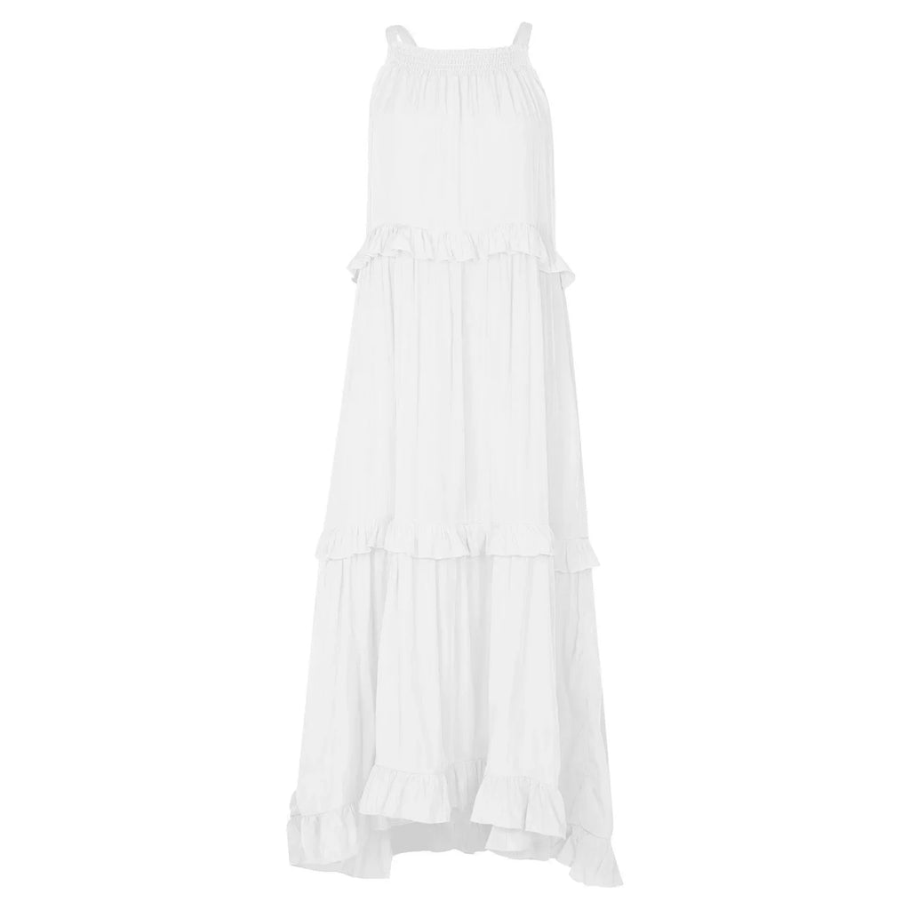 Women Summer Maxi Dress Lightweight Beach Swing Dress