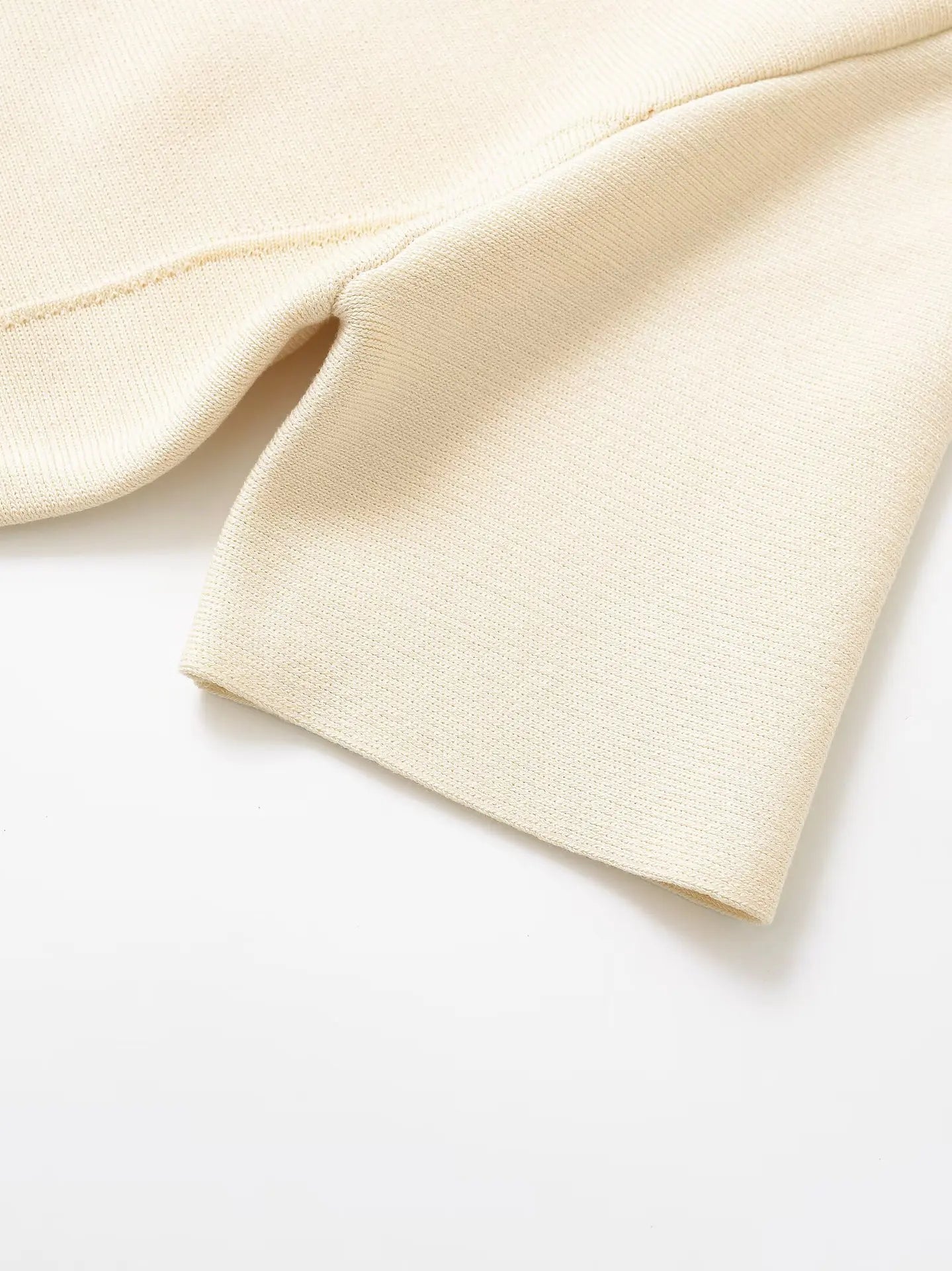 Knitted Belted Midi Dress For Women High Waist A Line