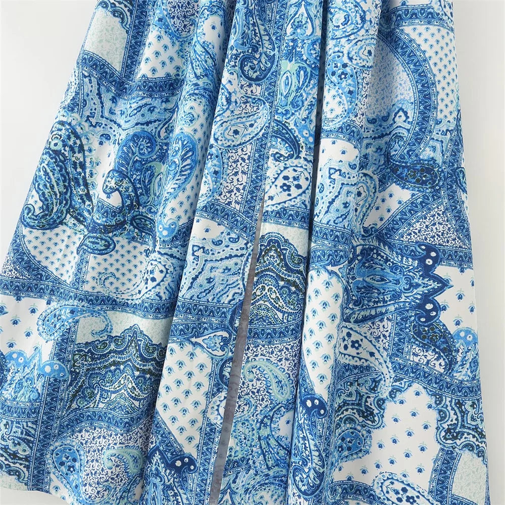 Summer Open Back Dress With V Neck Sling For Women Casual