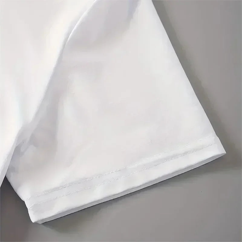 Summer Women's Casual Printed Cotton T-Shirt Comfortable Breathable Short Sleeve Top