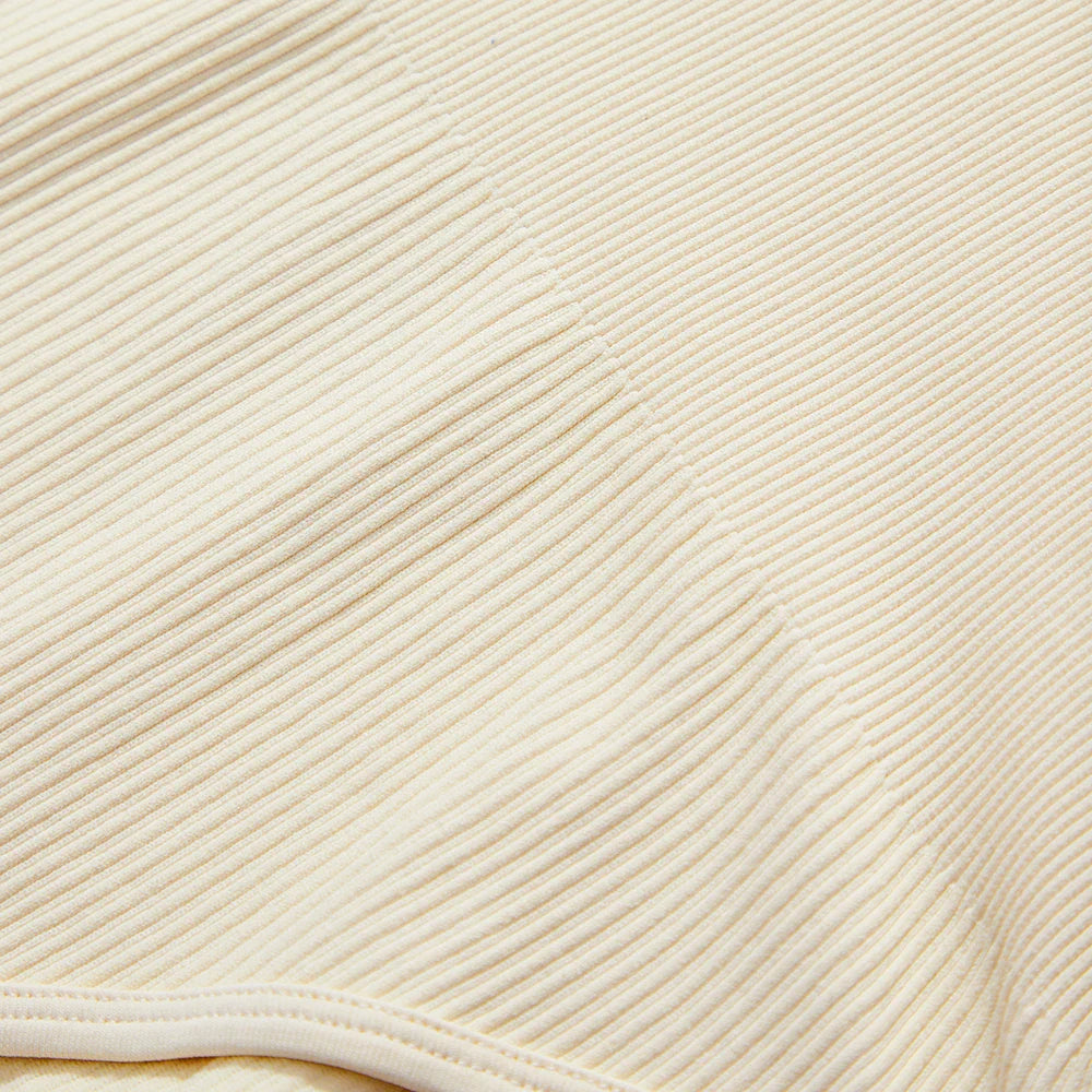 Women's Button Front Square Neck Ribbed Sleeveless Skinny Bodysuit Slimming Shapewear Casual Tank Top