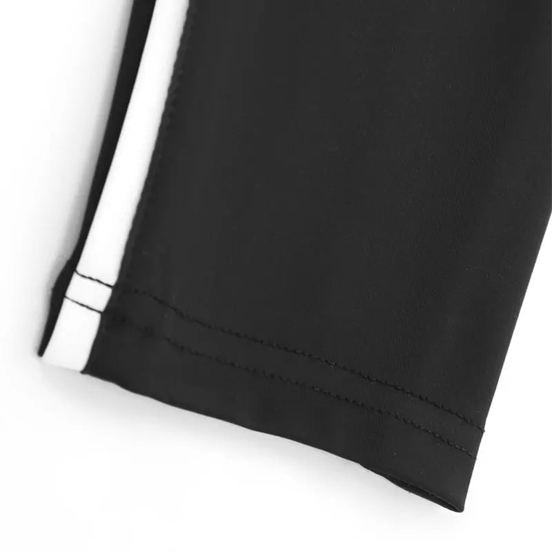 Summer Women Sports Two Piece Set Crop Top and Bodycon Pants Activewear