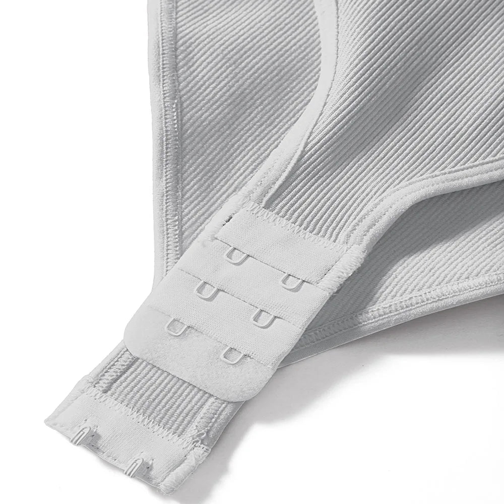 Sexy Long Sleeve Bodysuit for Women Skinny Bodycon V-Neck Push Up Romper Streetwear Jumpsuit