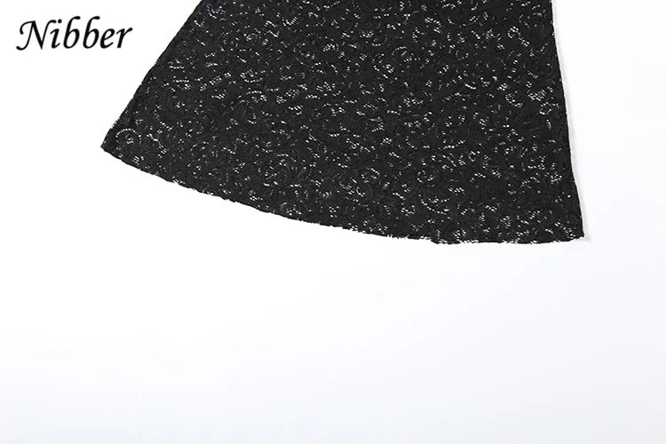 Sexy Mesh Two Piece Set for Women Hipster Mini Camisole and Stretch Skirt Nightclub Party Outfit