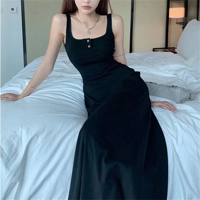 Bodycon Dress Spaghetti Strap Pleated For Women Spring