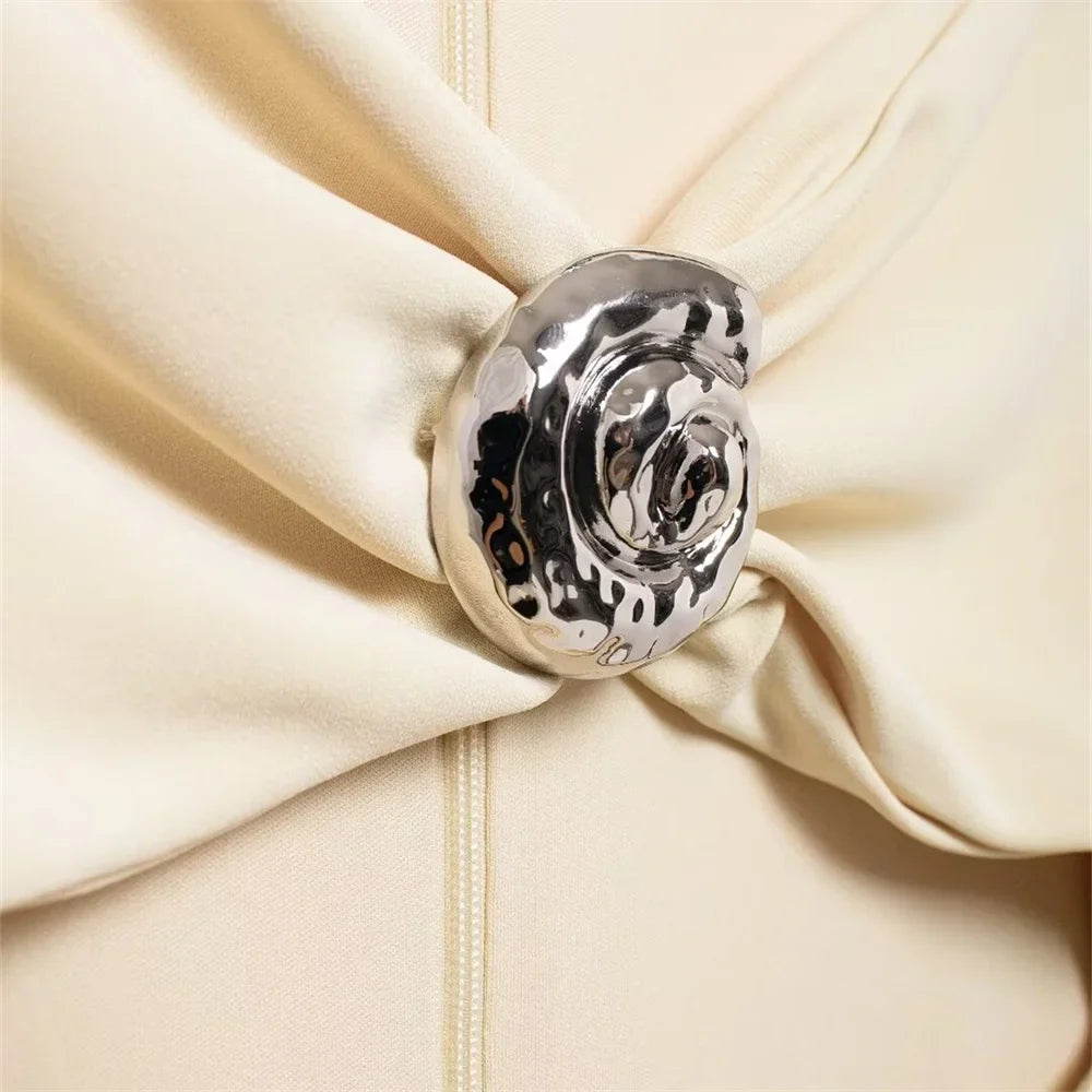 Sleeveless Summer Dress For Women Slimming Round Neck