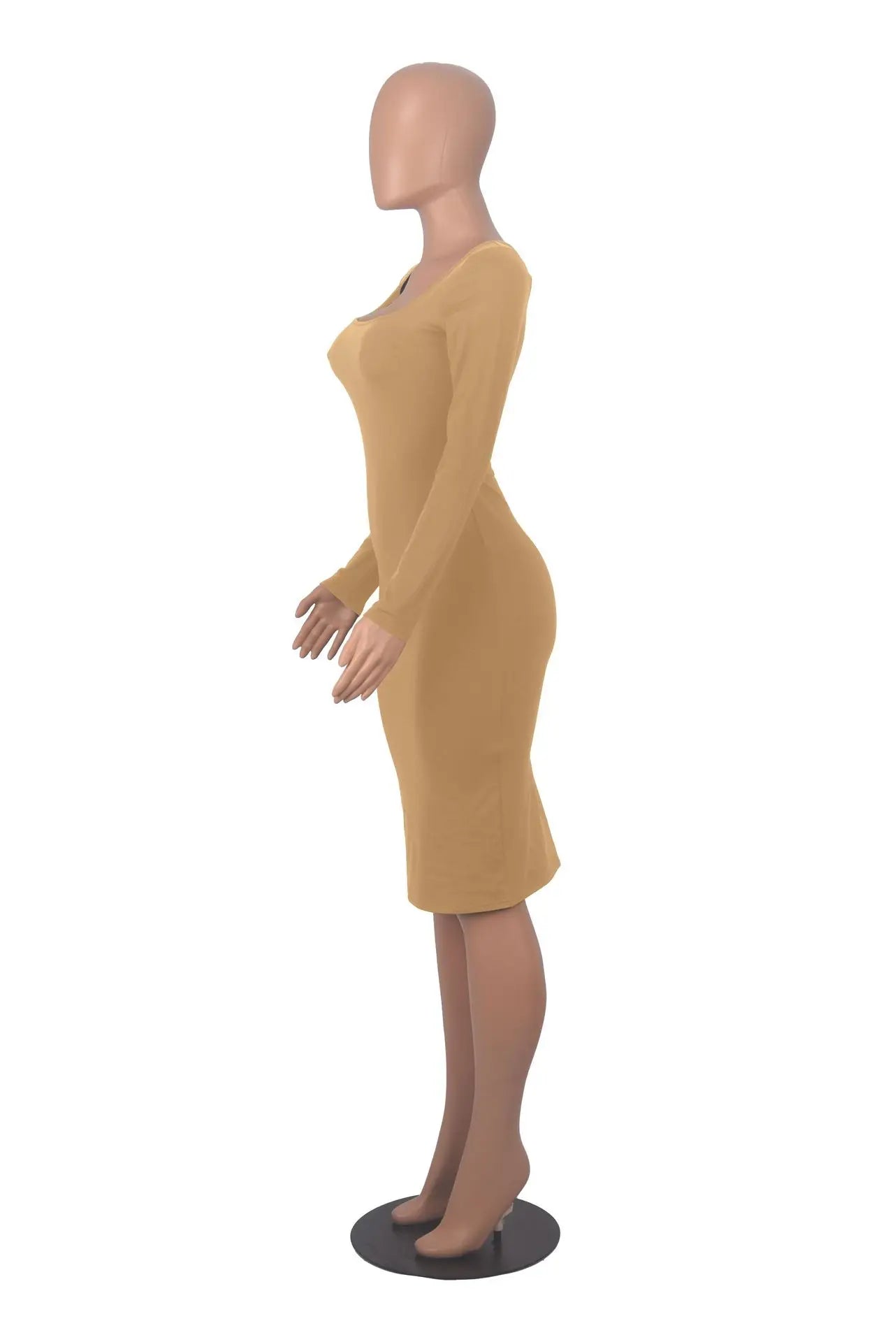 Velvet Bodycon Dress For Women Long Sleeve Party Clubwear