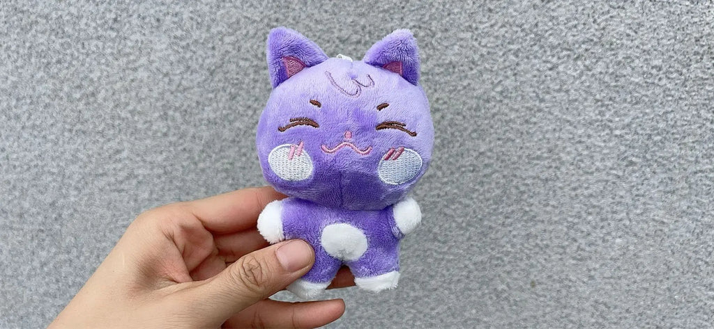 10CM Cute Plush Doll Keychain Pendant for Fans Accessories