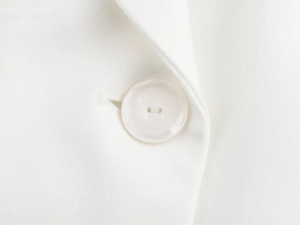 Women Chic Cropped Vest Pants Suit with Lapel and Single Button High-Waist Zip Straight-Leg Trousers Set