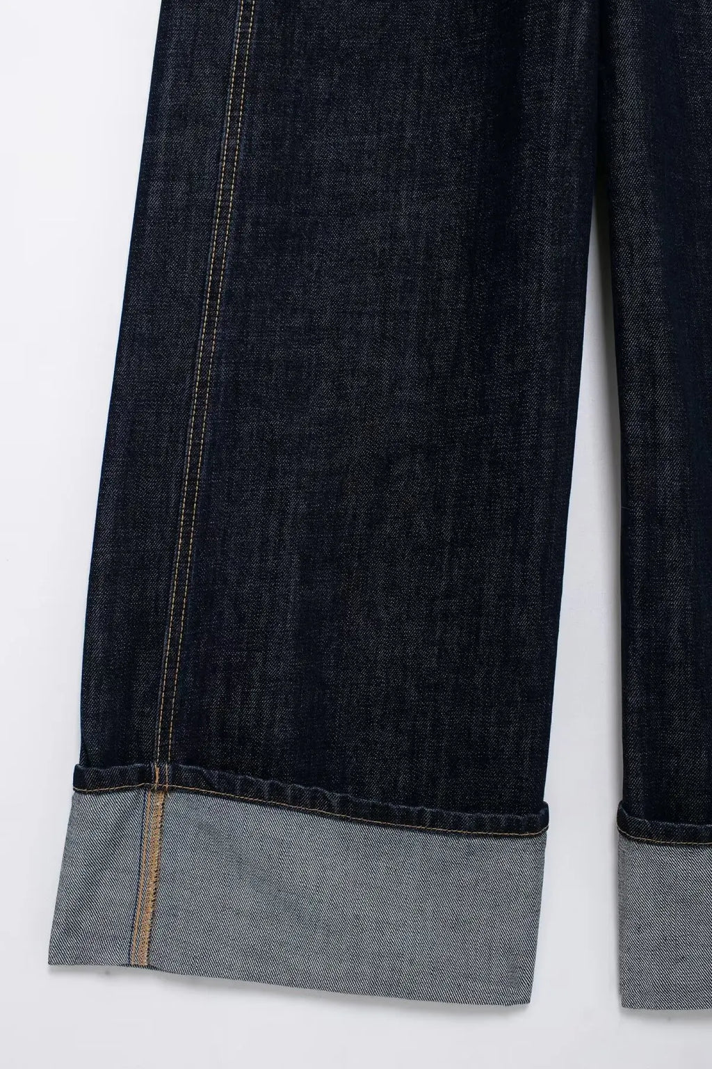 Chic French-Inspired Long Denim Overalls for Women Simple Versatile Age-Defying Autumn Outfit