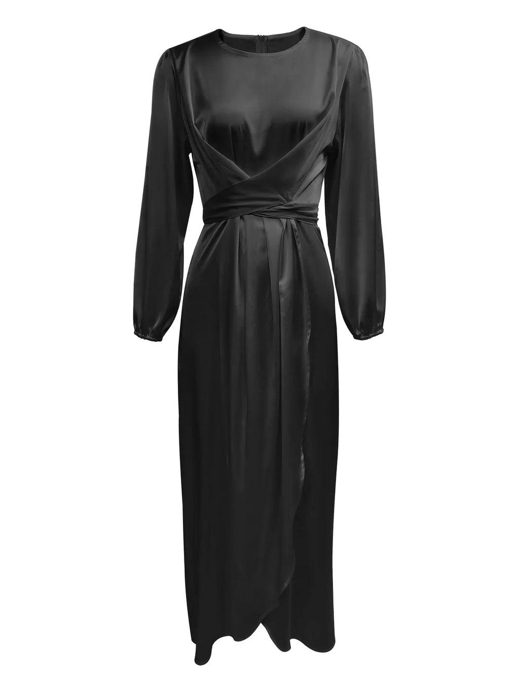 Soft Tunic Dress with Irregular Hem for Spring Women