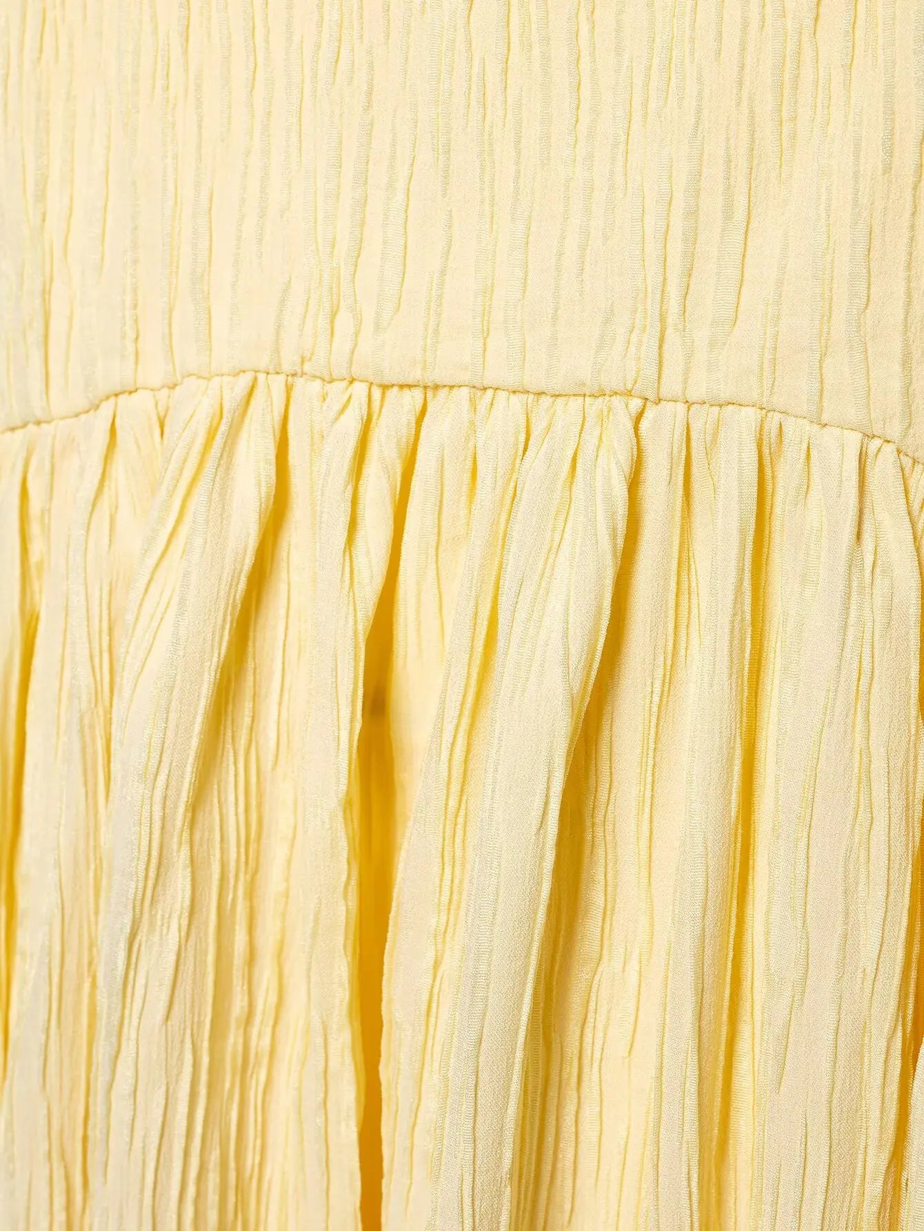 Textured Midi Dress For Women Square Neck Elegant Charm