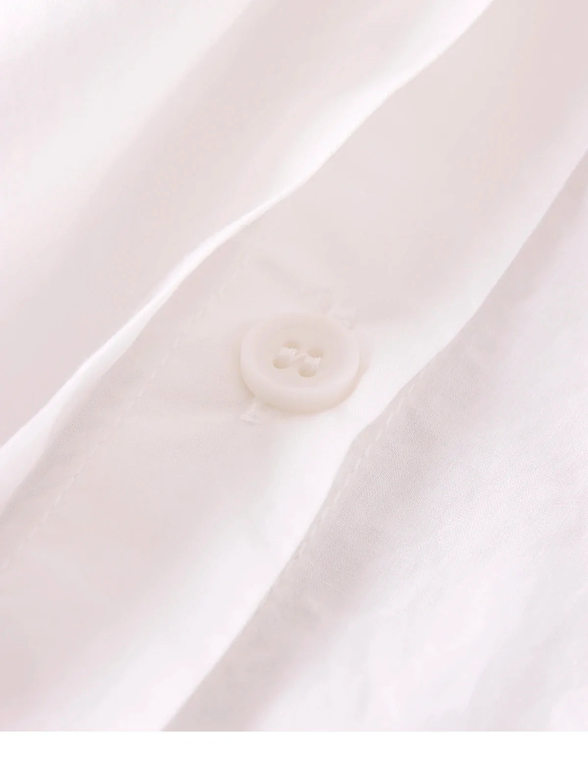 Women's Round Neck Pure Cotton White Shirt Breathable Comfortable Travel and Daily Wear Essential