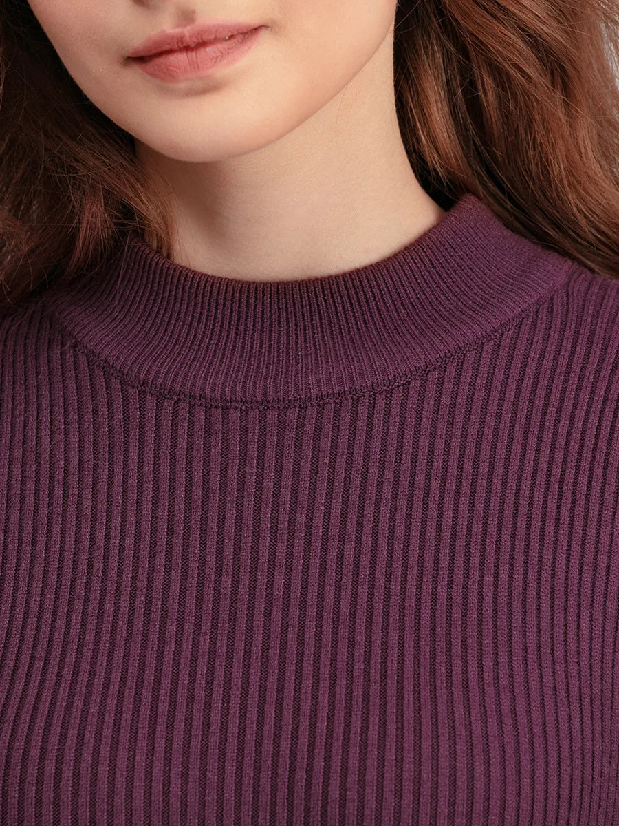 Women's Autumn Knit Dress Bodycon Maxi O Neck Chic Office