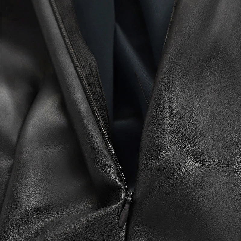 Black PU Leather Mini Bodycon Dress For Party Nights