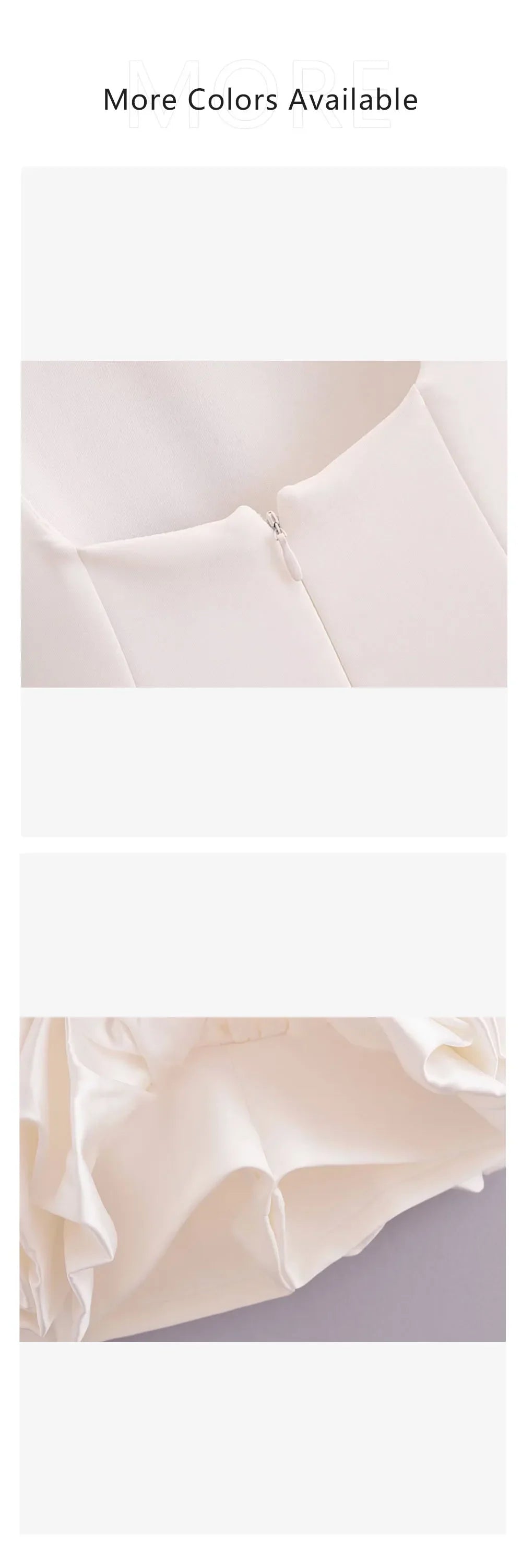 White Sleeveless Mini Dress for Women Elegant Autumn Fashion