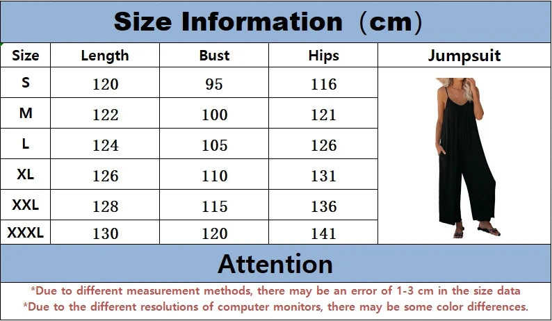 Women's Summer Strap Jumpsuit with Solid Color Design and Convenient Side Pockets Casual Lightweight Romper