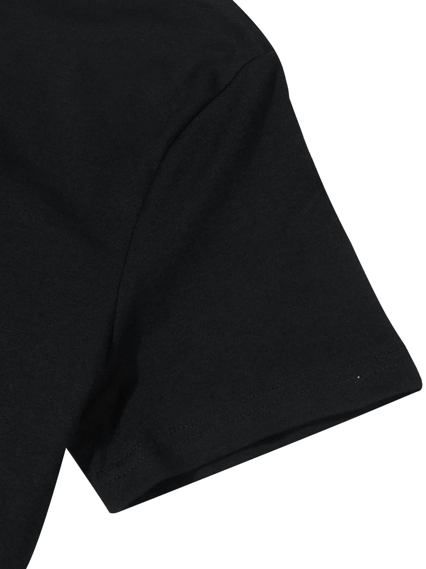 Women's Casual Summer T-Shirt with Letter Print and Comfortable Round Neck