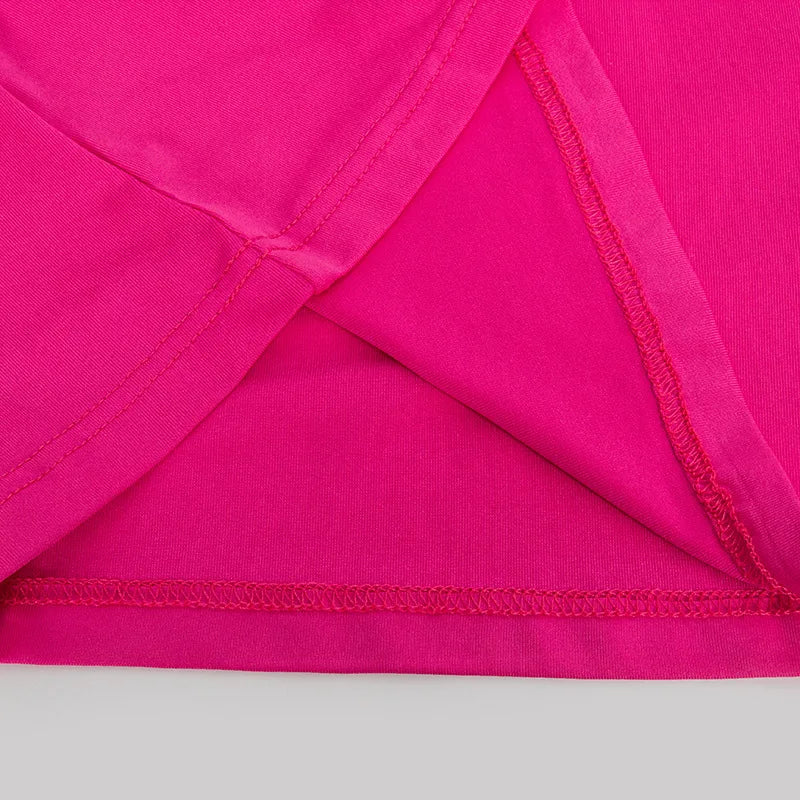 Solid Color Sleeveless Tube Top with High Waist Slim Long Skirt Set for Women Summer Chic Fashion