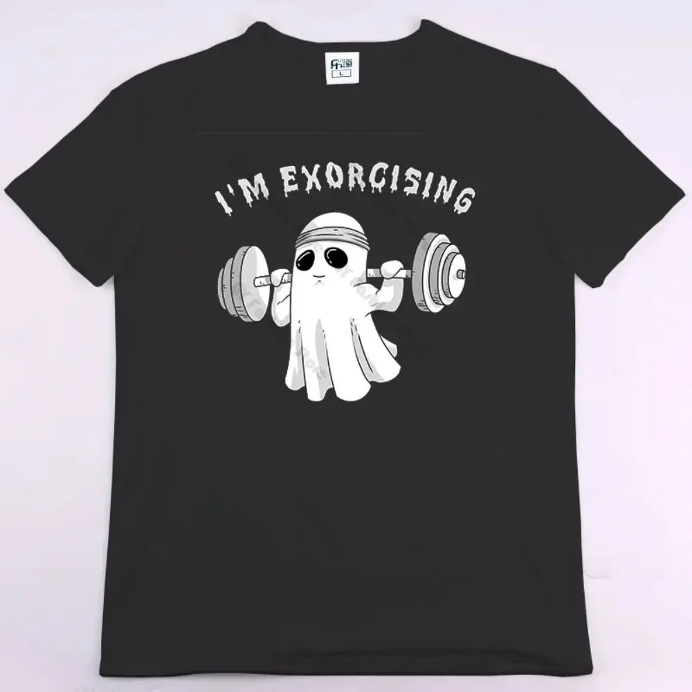 Buns of Steel Funny Gym Rat Bodybuilding Oversized T Shirt for Men Casual Short Sleeve Fitness Apparel