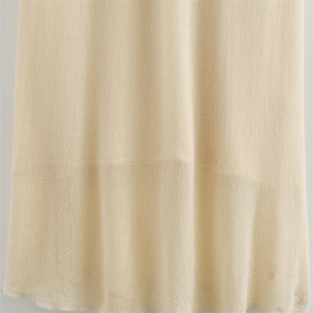 Elegant Floral Pattern Knit Blazer Dress for Women