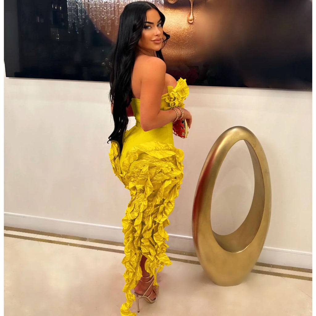 Backless V Neck Mini Dress For Women Summer Clubwear