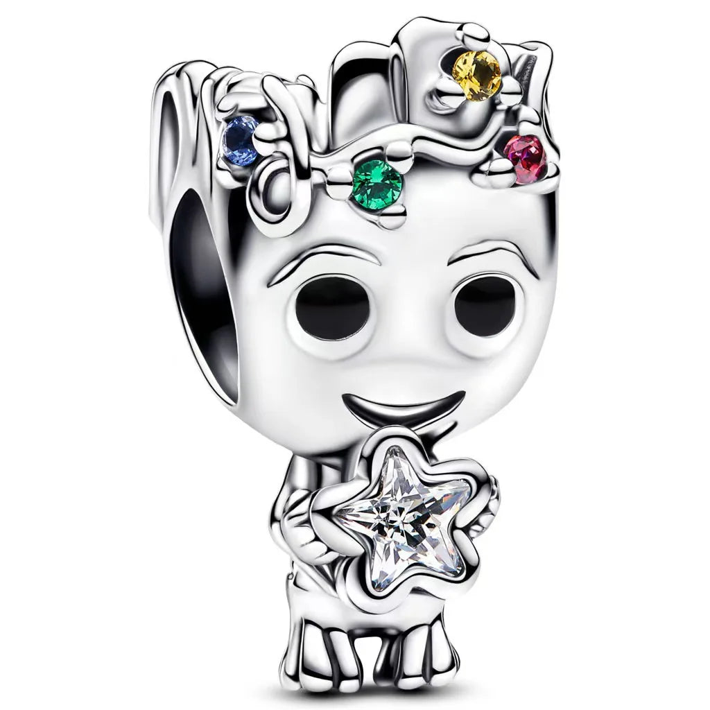 925 Sterling Silver Disney Pendant Beads for DIY Bracelets Perfect Women's Fashion Gift