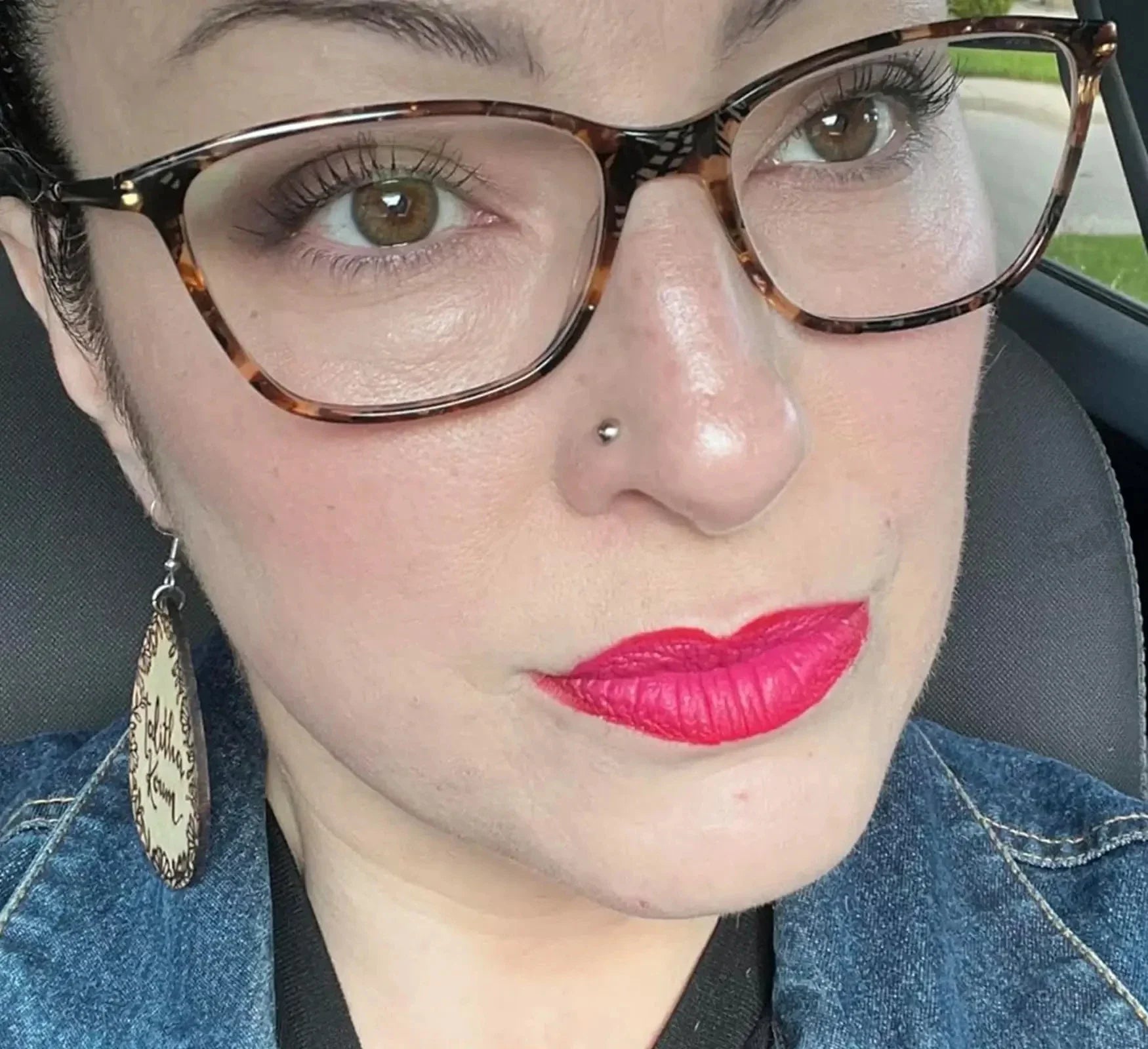 Fake Eyebrow Piercing Stick On Non Piercing Face Jewelry Set with Adhesive Lip Labret and Nose Studs