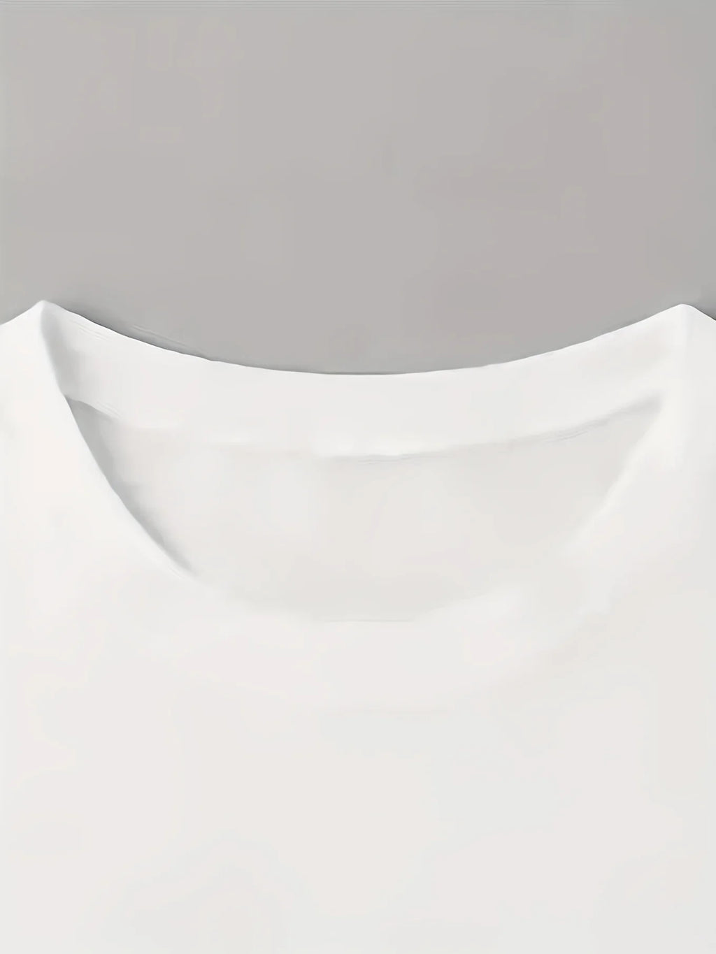 Women's Casual Summer T-Shirt with Letter Print and Comfortable Round Neck