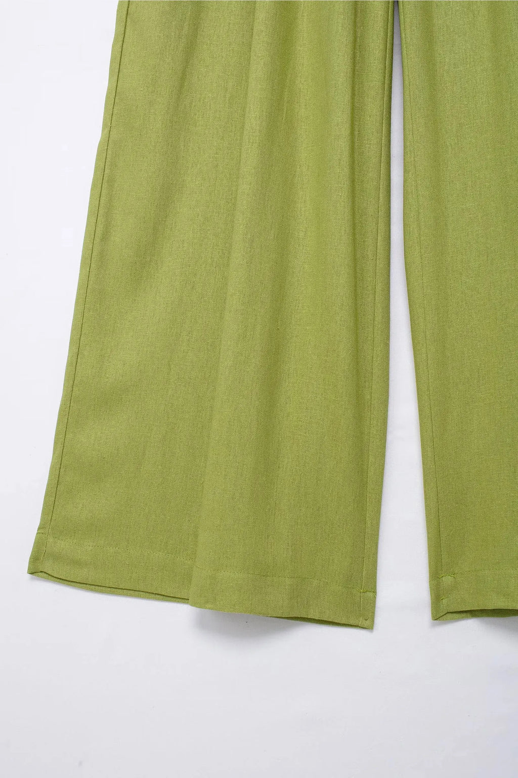 Casual Women's Solid Pant Set with Long Sleeve Blouse and Elastic Waist Trousers Fashion Streetwear Outfit