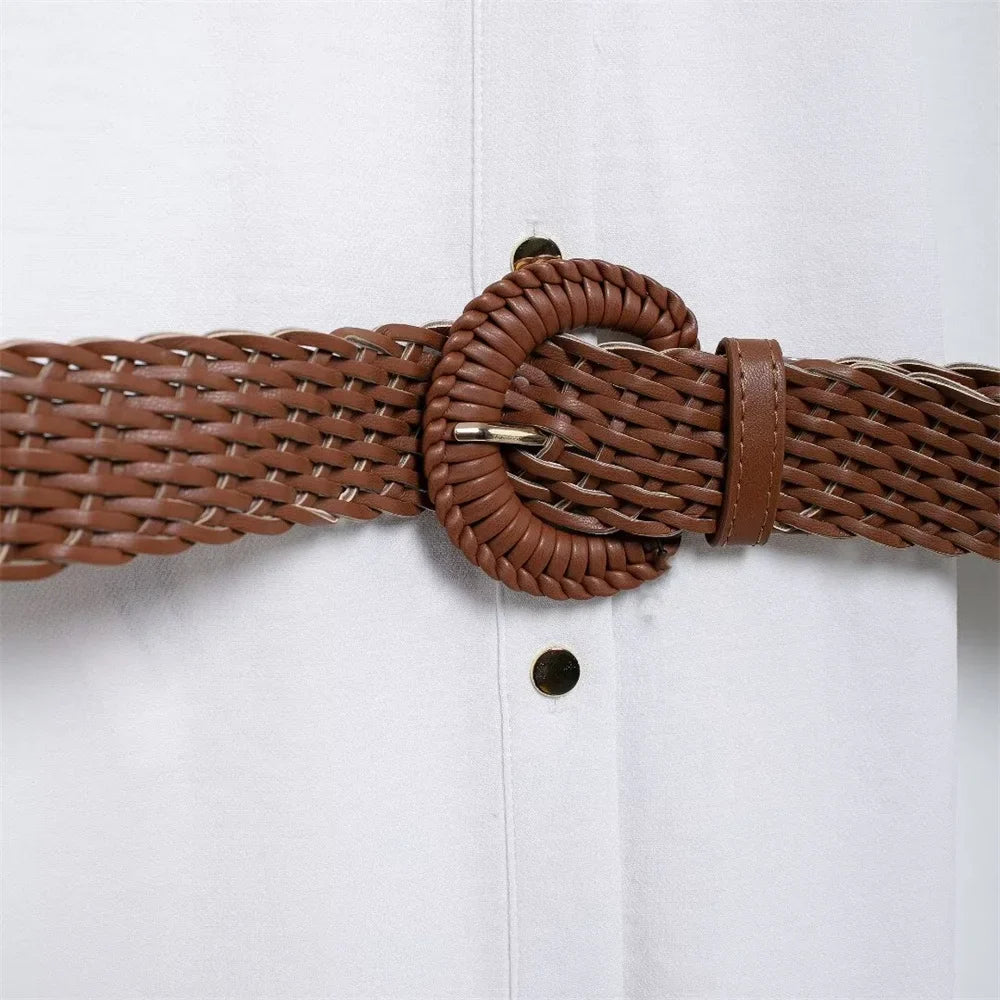 Belted Midi Shirt Dress With Flip Collar For Everyday Wear