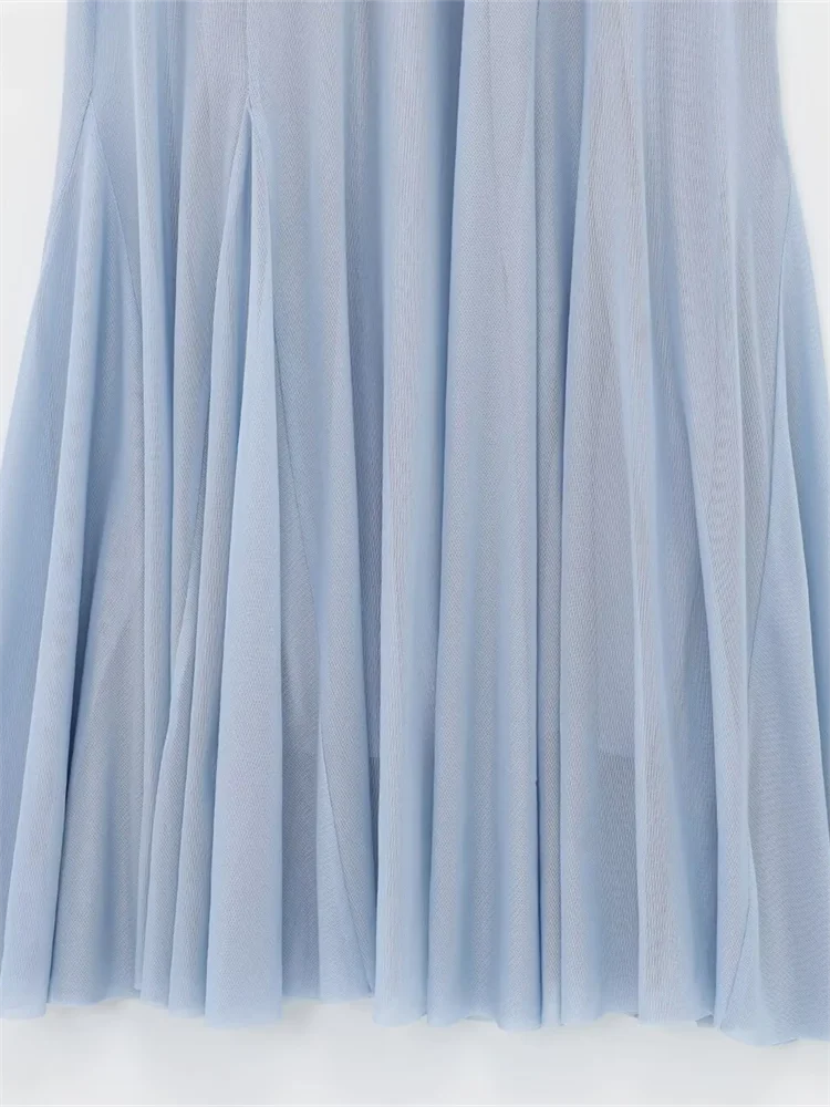 Halter Neck Sleeveless Bodycon Maxi Dress With Side Slit