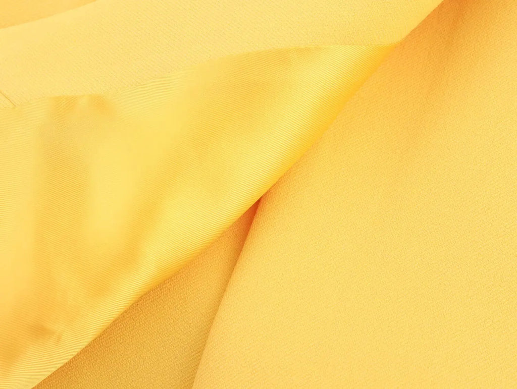 Women's Casual Chic Suit with Lapel Jacket and High Waist Flared Pants for Spring and Summer