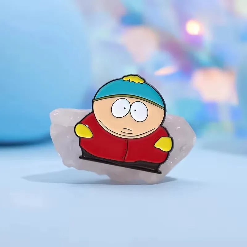 Custom Cartoon Character Enamel Pins Cute Metal Brooches Funny Jewelry Gift for Kids and Friends
