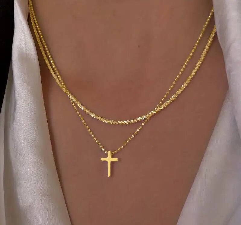 Silver Sparkling Necklace for Women Trendy Clavicle Choker Jewelry Perfect for Weddings and Parties