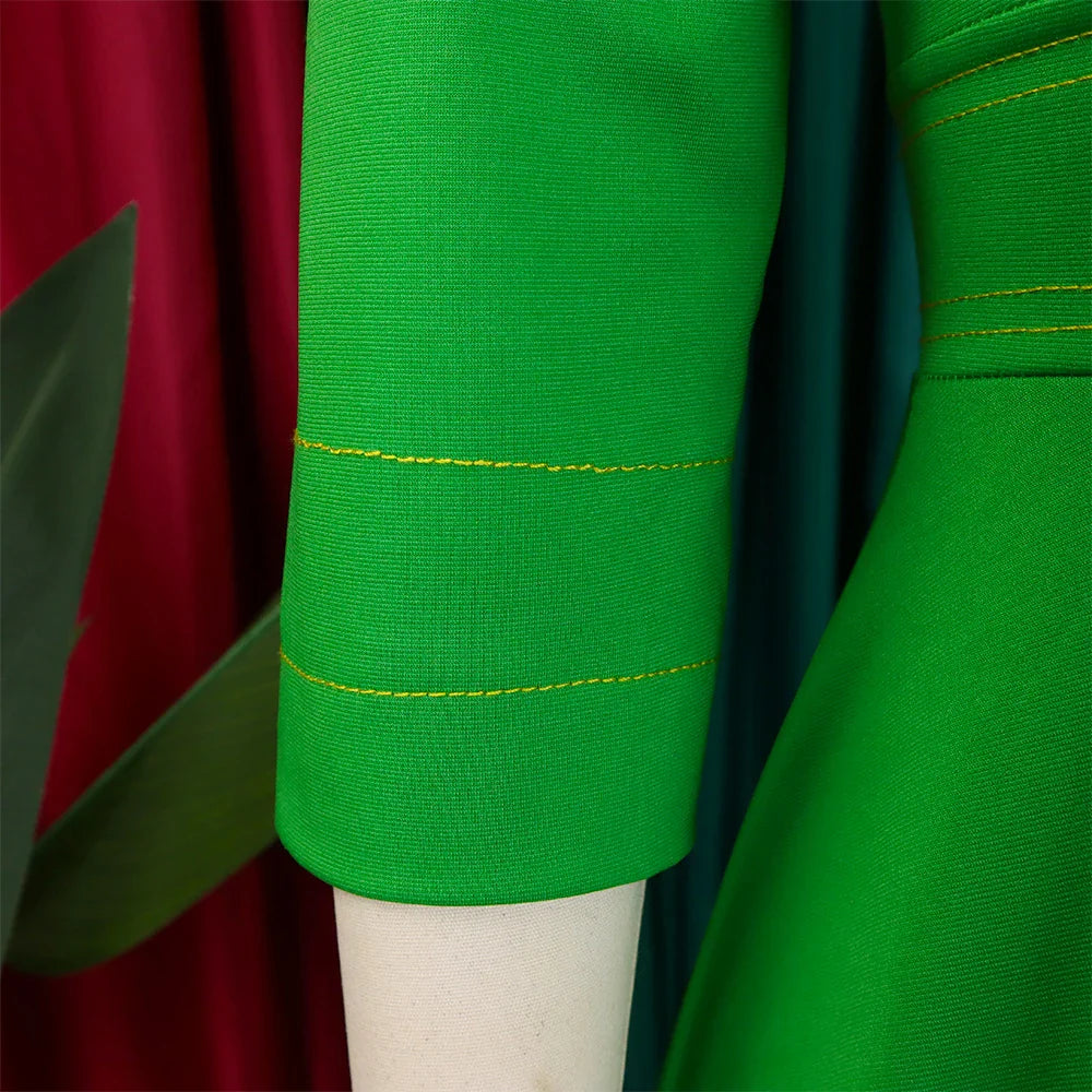 Elegant Party Dress For Women O Neck Pleated A Line Midi