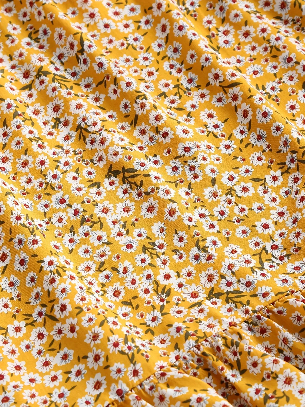 Floral One Shoulder Dress With Waist Enhancing Style