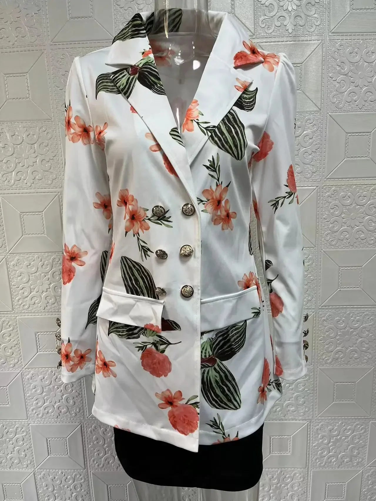 Elegant Plaid Two-Piece Mini Dress Set for Women Casual Chic Skirt and Jacket Outfit Spring Autumn Fashion