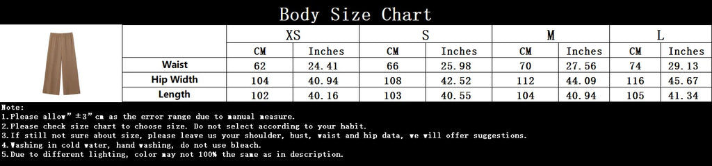 Women Casual Brown Lace-Up Waist Shirt and High Waist Wide Leg Pants Set for Spring Fashion