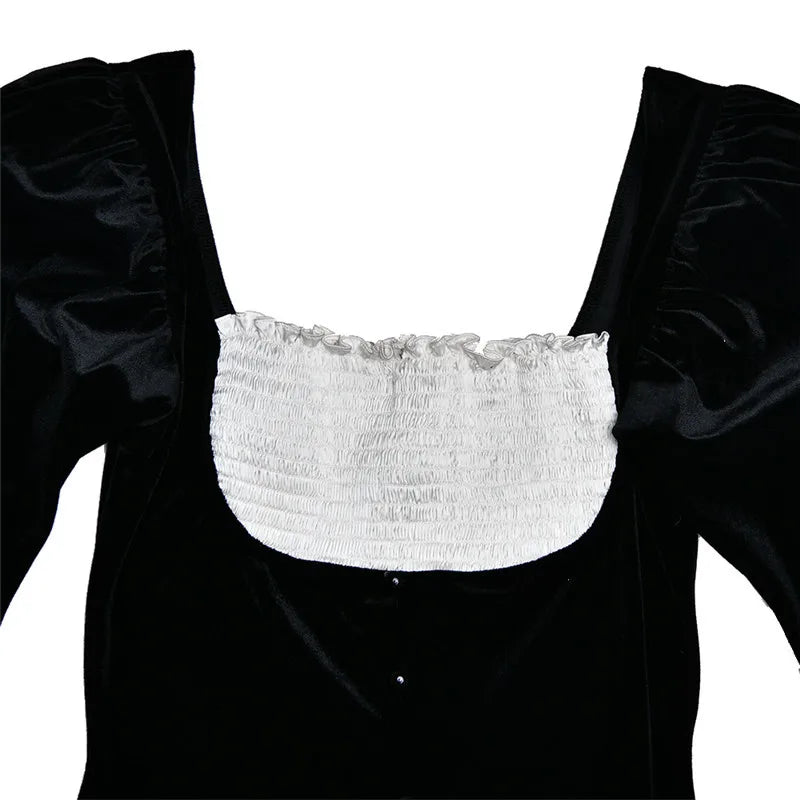 Elegant Backless Long Sleeve Bodycon Mini Dress for Party