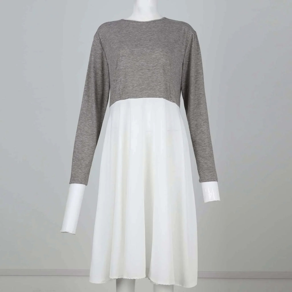 Winter Vintage Christmas Dress Women Long Sleeve 50s 60s